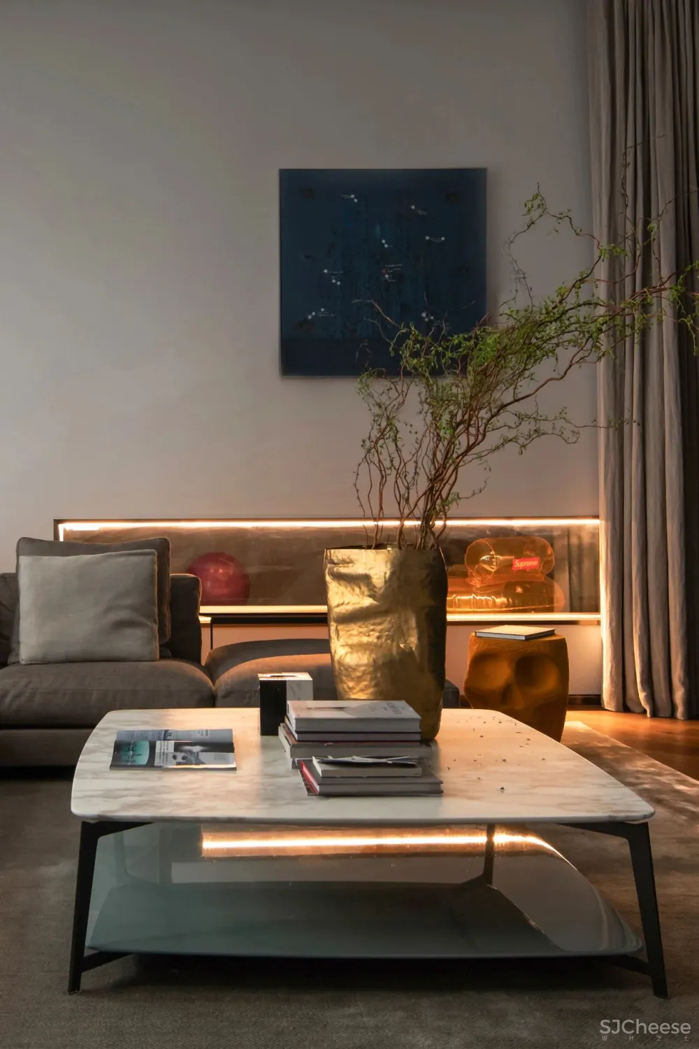 常恩:上海700㎡艺术私宅,诉说空间生命力!