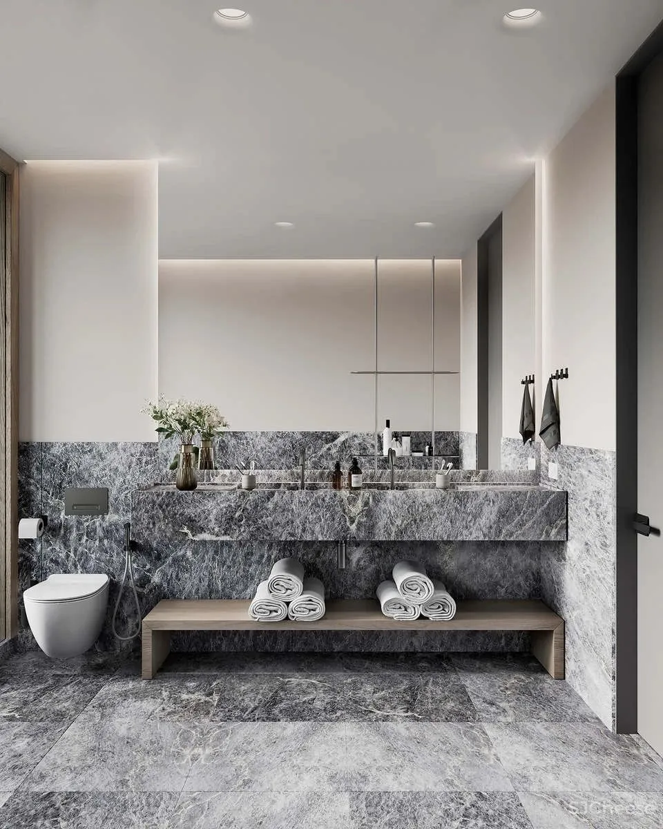 80后小夫妻140㎡轻奢大平层,狂甩别墅几条街......