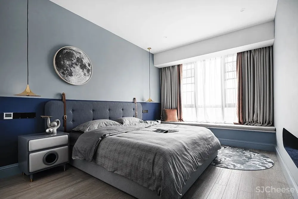 200㎡艺术私宅,繁忙都市里的童话家园!