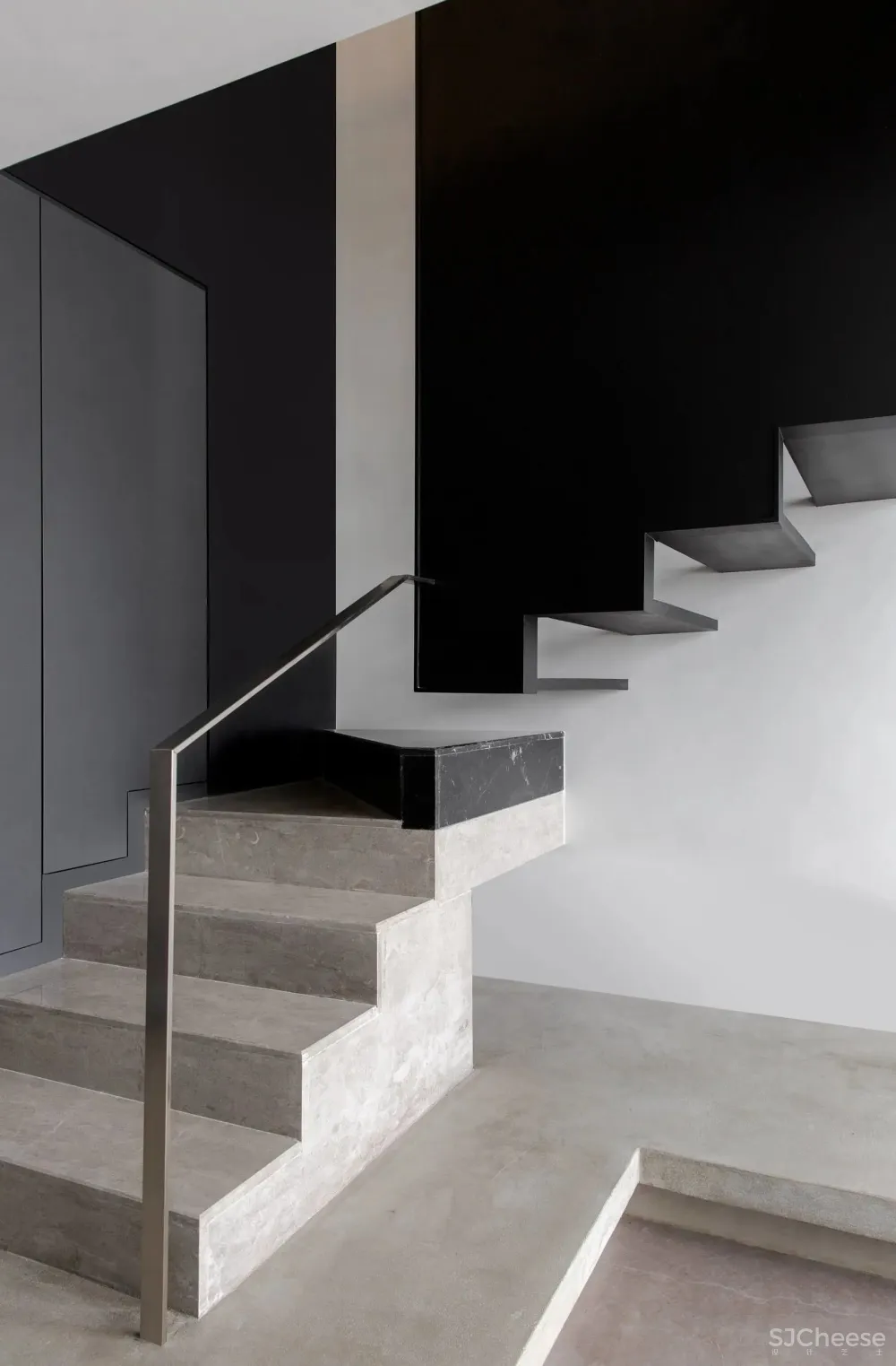 通透感 光影美学，打造黑白极简格调 桐里设计