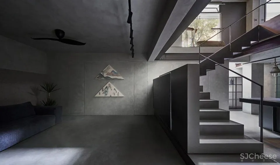 将绿意和天光引入地下 士东许宅 KC design studio