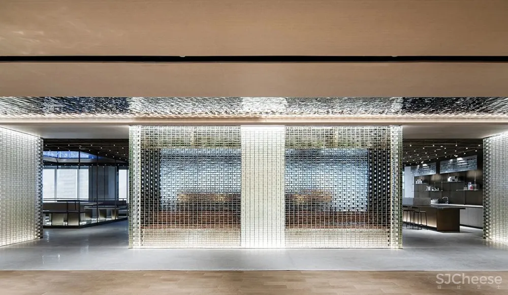 G ART 集艾 玻璃砖 这样设计，满满的艺术格调