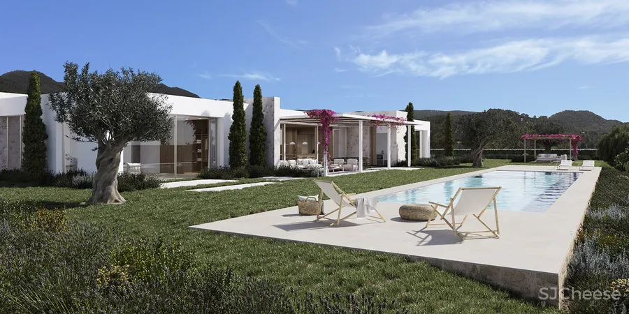 18个建筑大师,在一座岛上设计了50栋私人别墅,耗资28亿,原来融入自然才是真正的奢华