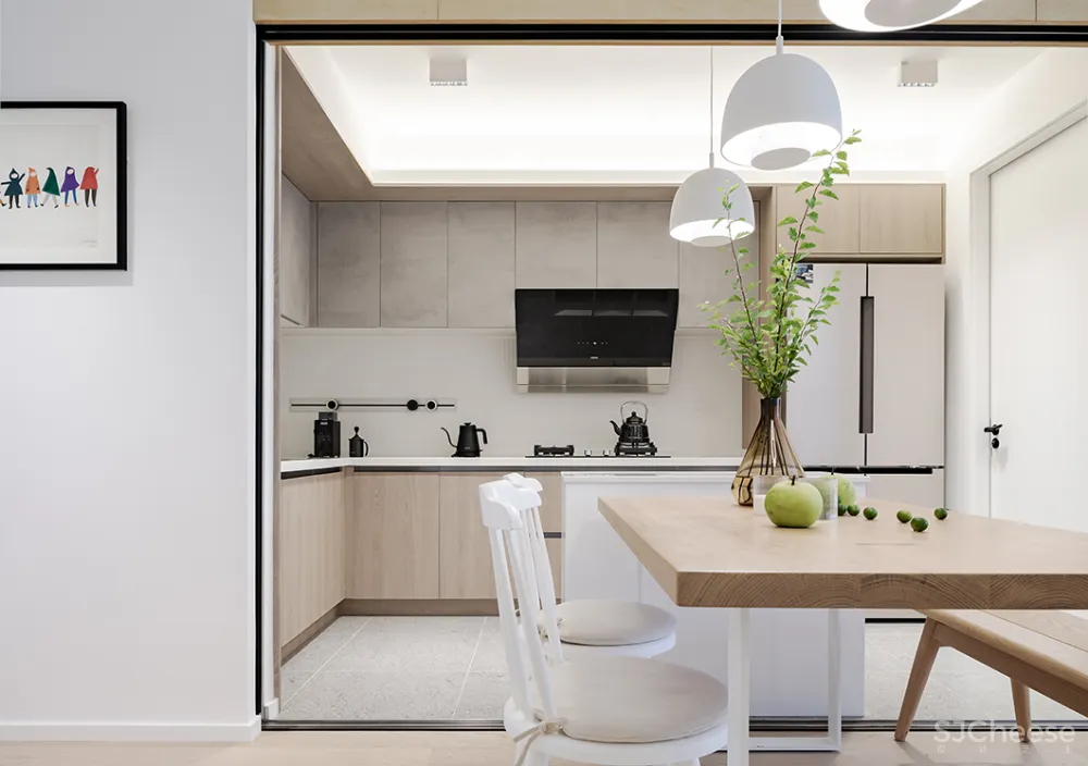 89㎡学区房改造,简约木质,超舒适!