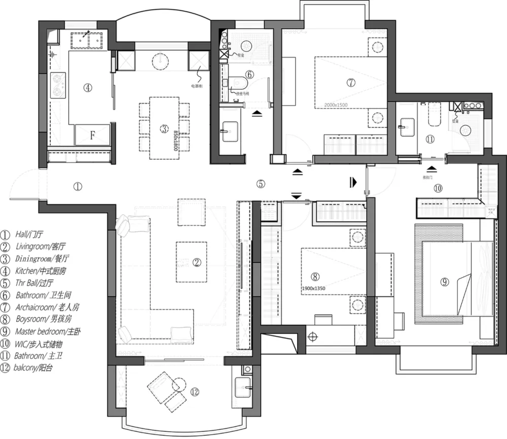 140㎡意式私宅，极简让空间更分明 徐振海设计