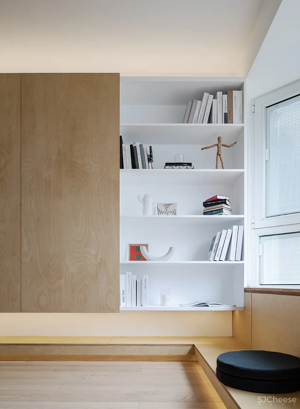 89㎡学区房改造,简约木质,超舒适!