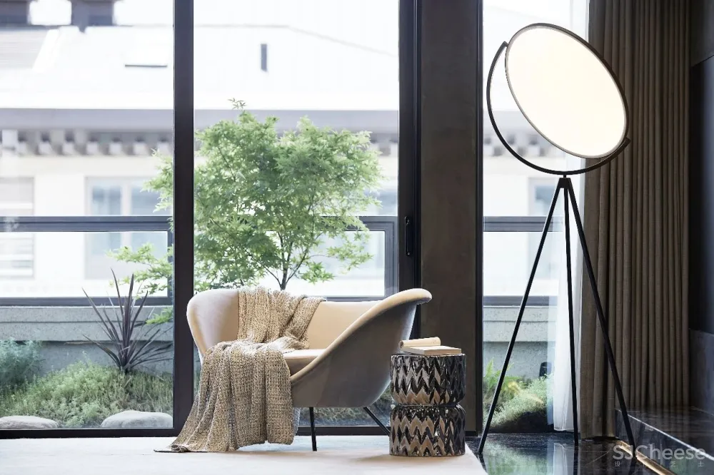 半挑空,现代简约大复式!