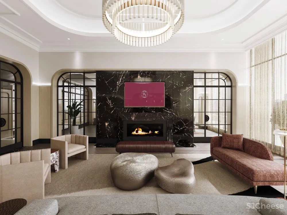 Real estate 独特设计 奢华公寓