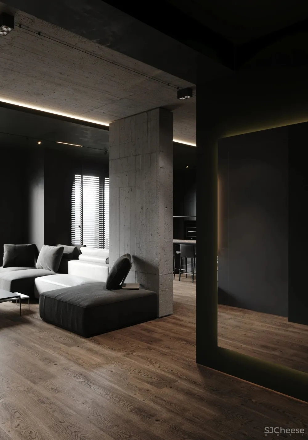 非黑即白,裸感十足的现代主义