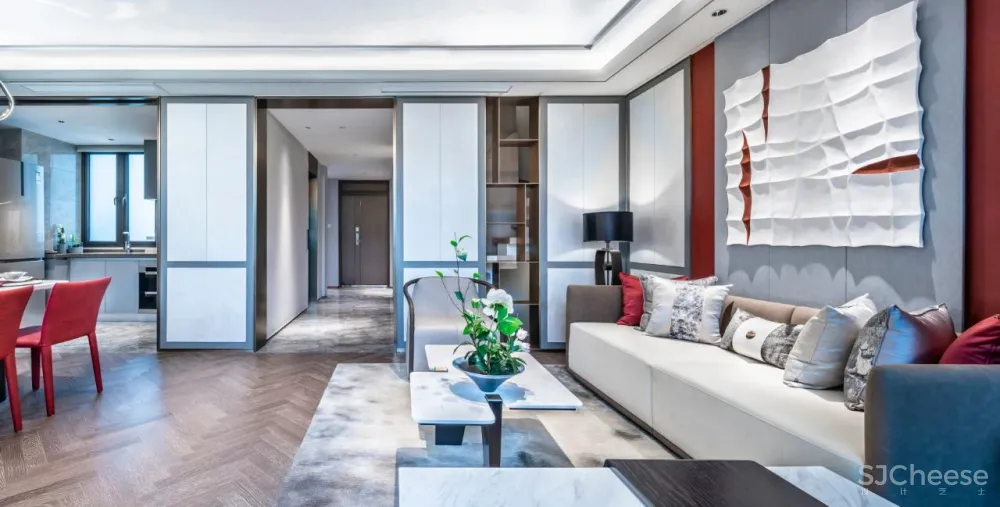 EH DESIGN 空间｜新现代主义风格的多重演绎 —— 越秀地产杭州项目合辑