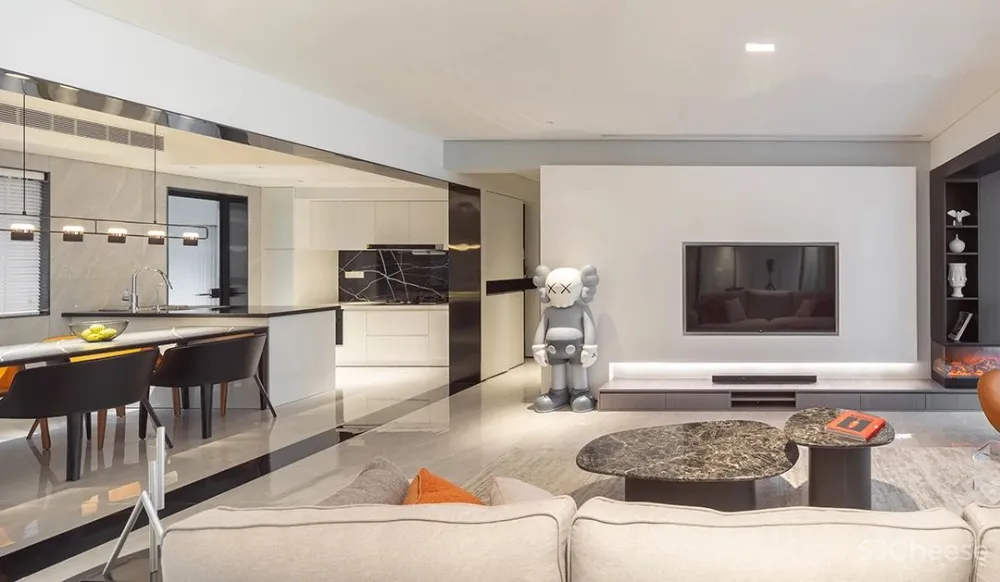 110㎡ 设计师之家,极简生活!