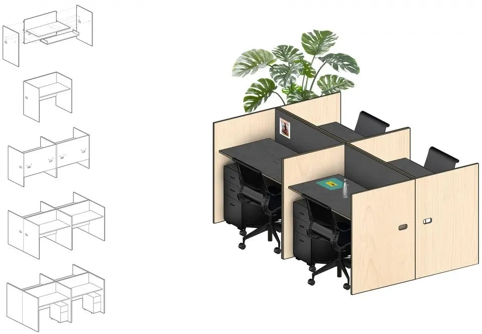 多种风格的融合 - Newlab新办公空间