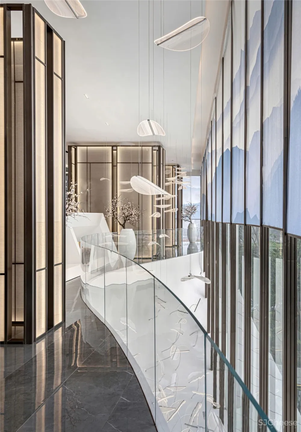 凌子达新作 山麓薄暮下的静谧空间