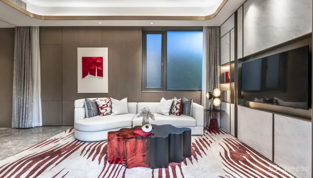 EH DESIGN 空间｜新现代主义风格的多重演绎 —— 越秀地产杭州项目合辑