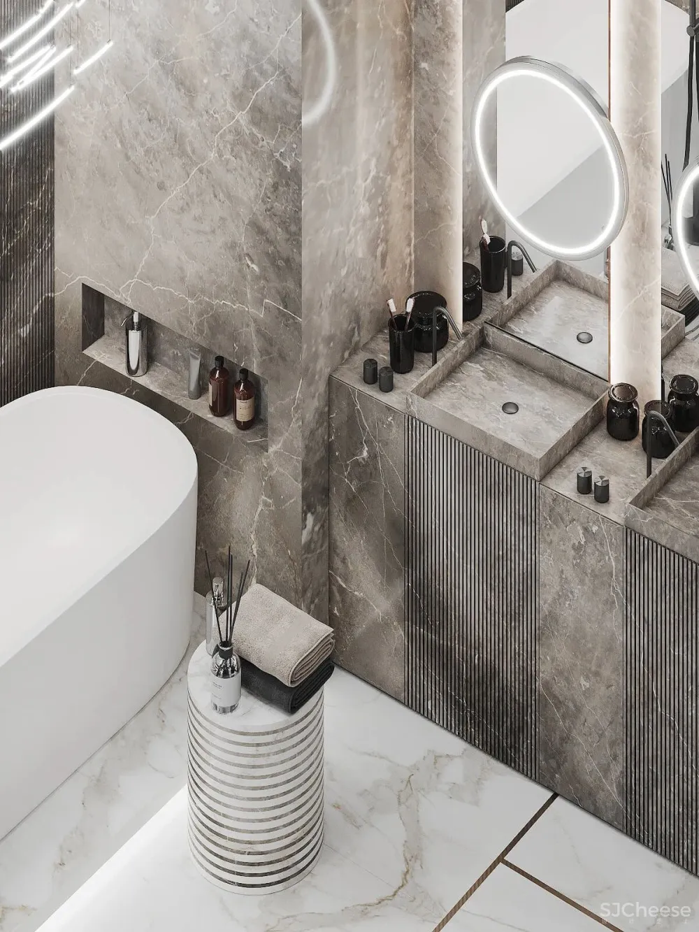 ON Design丨轻奢气质，一半是设计，一半是艺术!