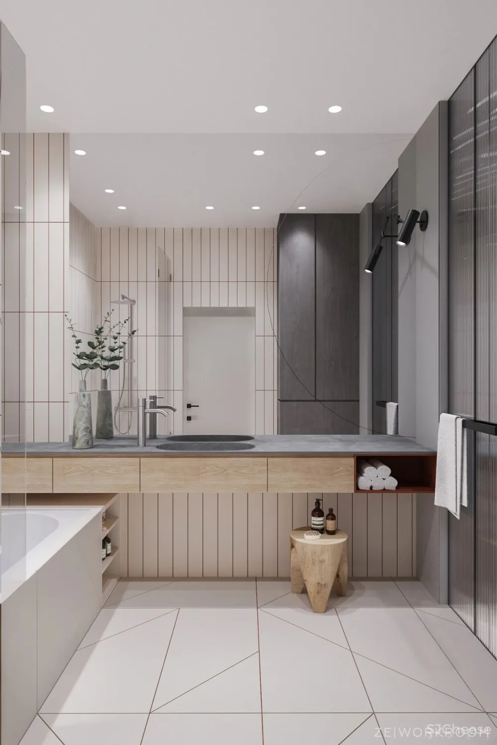 灰白 原木,盐系素雅!