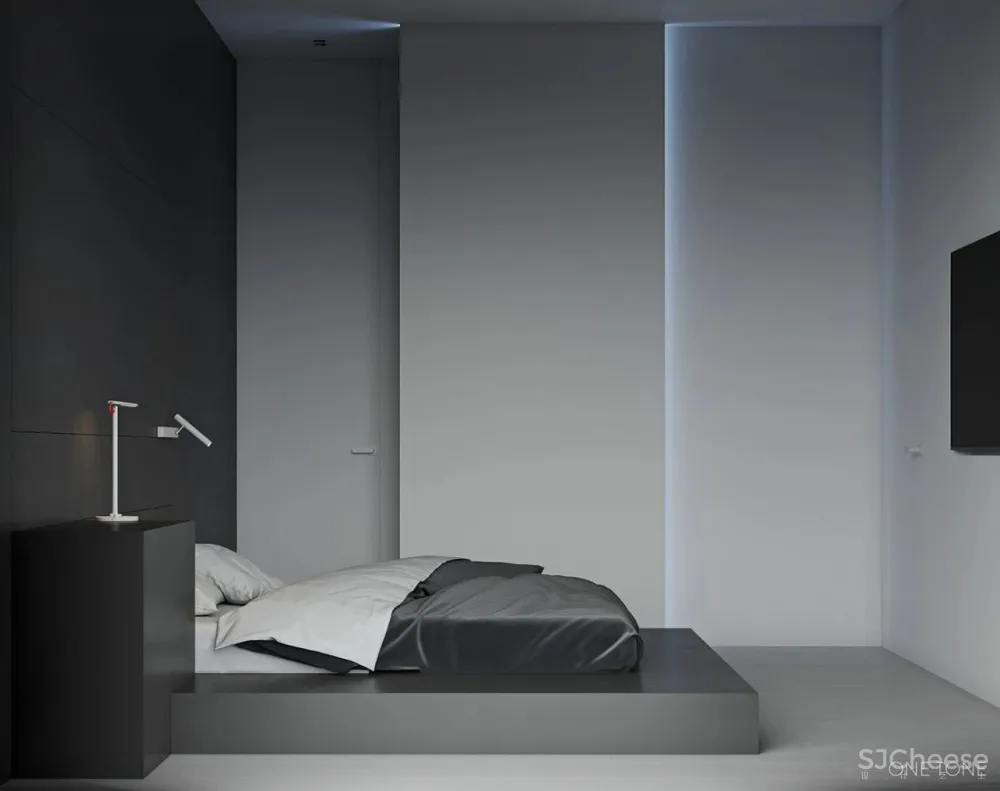 简单即是美!黑白色家居设计