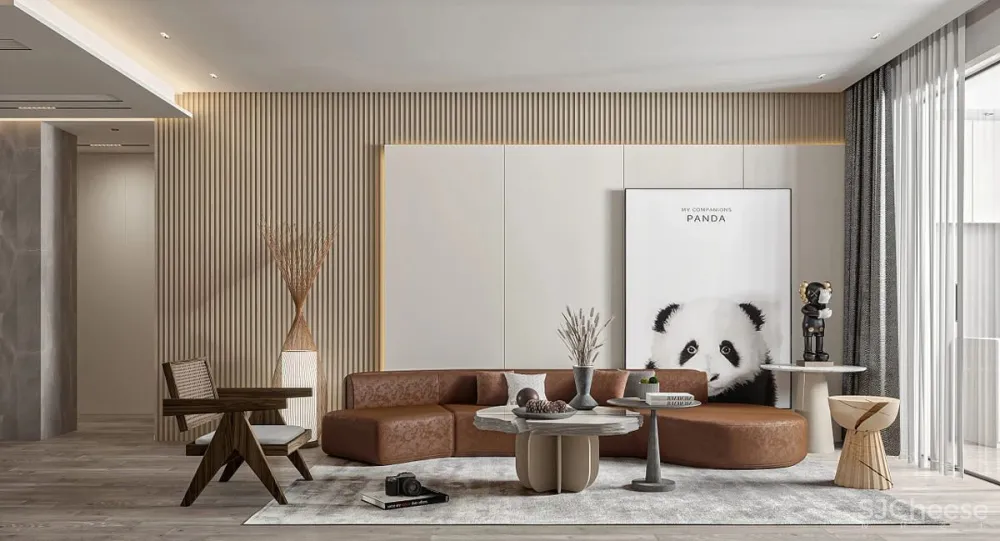 丰富的棕色和灰色调