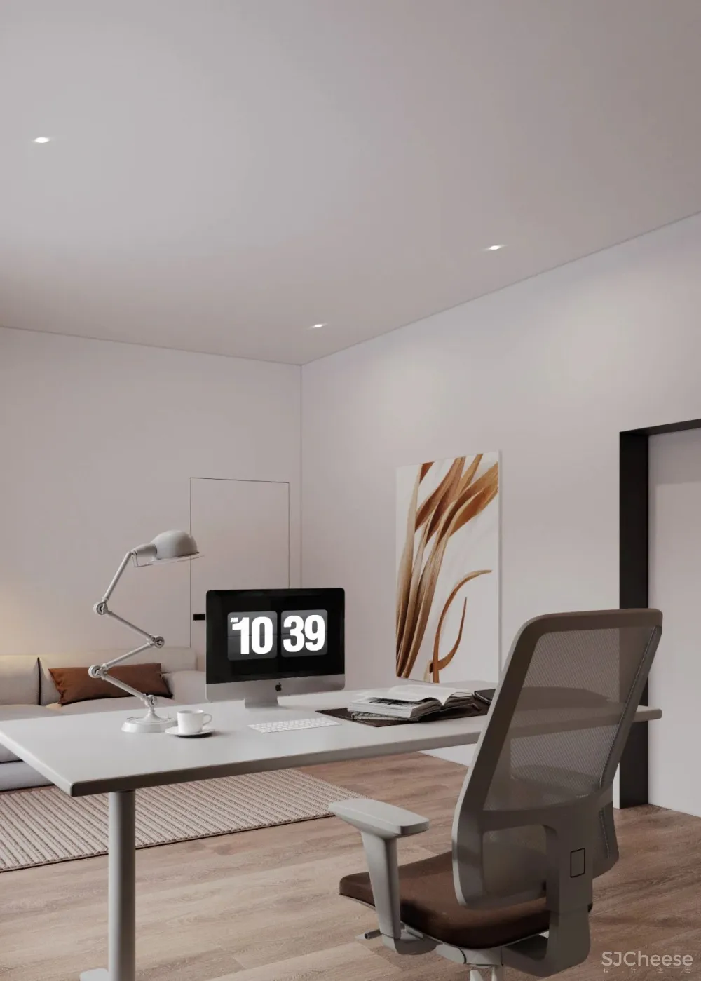 这个简约私宅“不太冷”