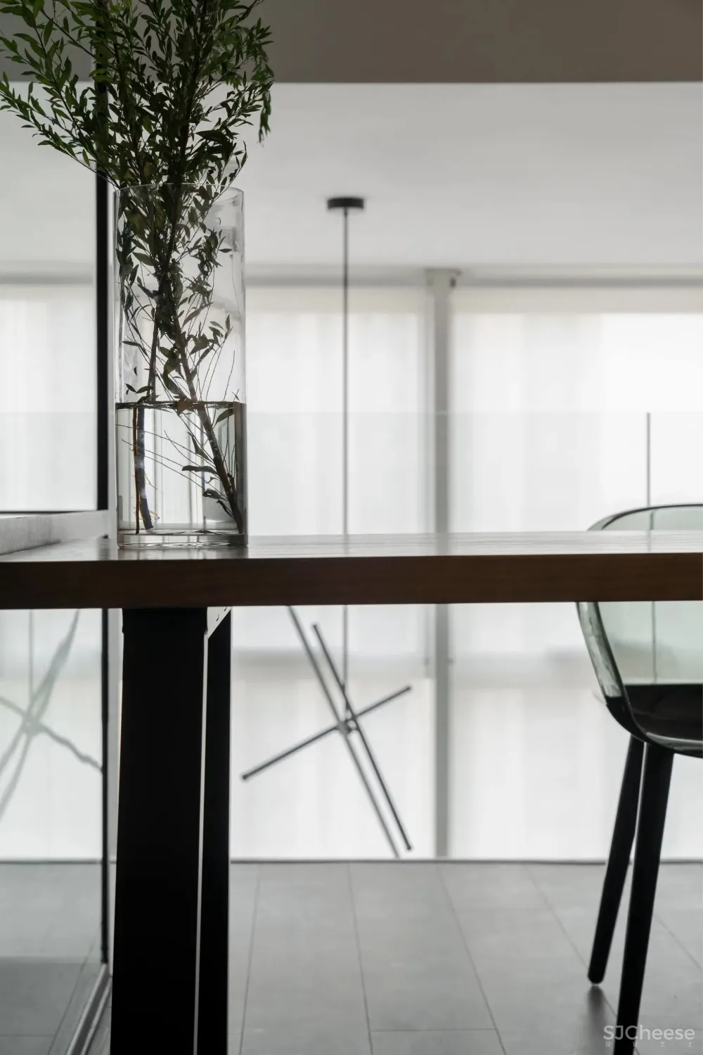 通透感 光影美学，打造黑白极简格调 桐里设计