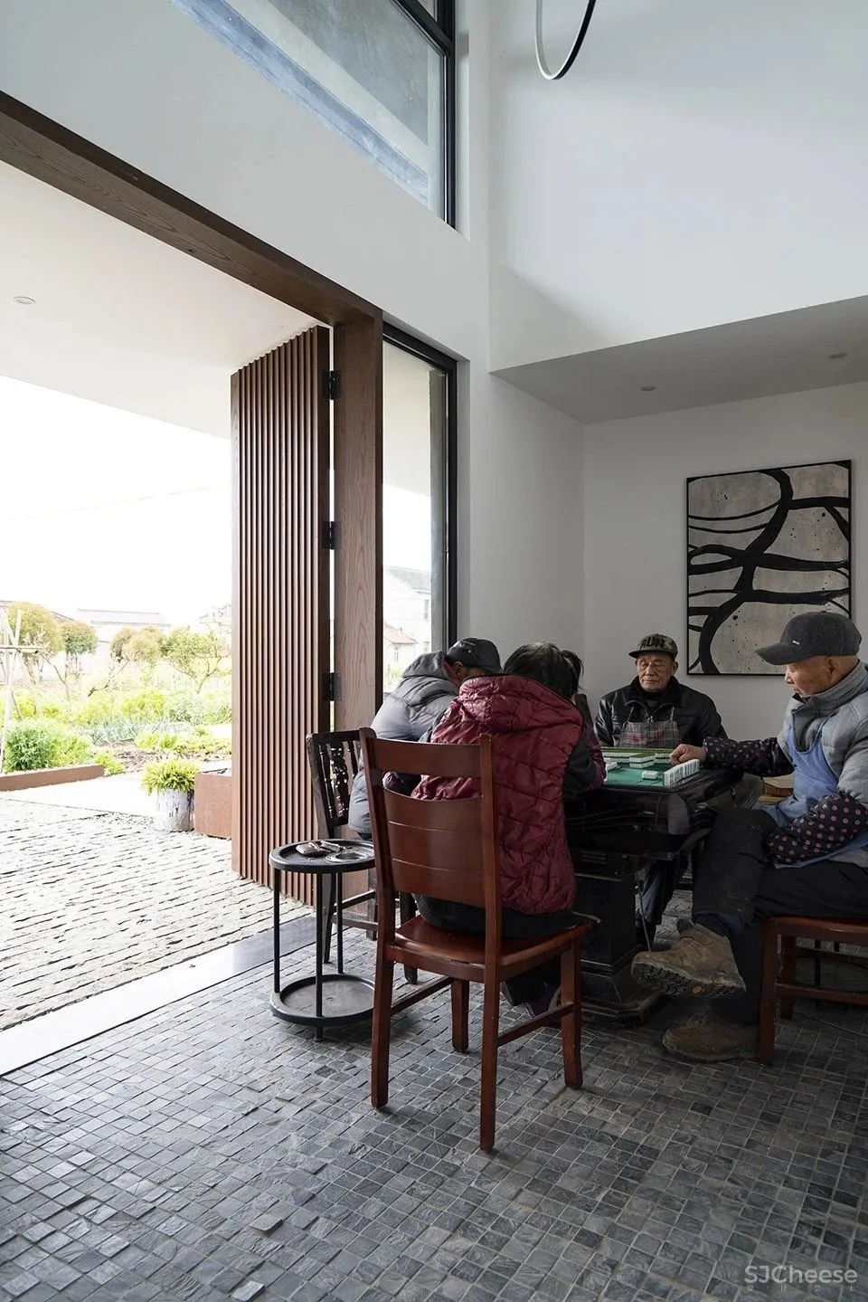 非典型性反乌托邦乡建 面向田野的住宅 空格建筑