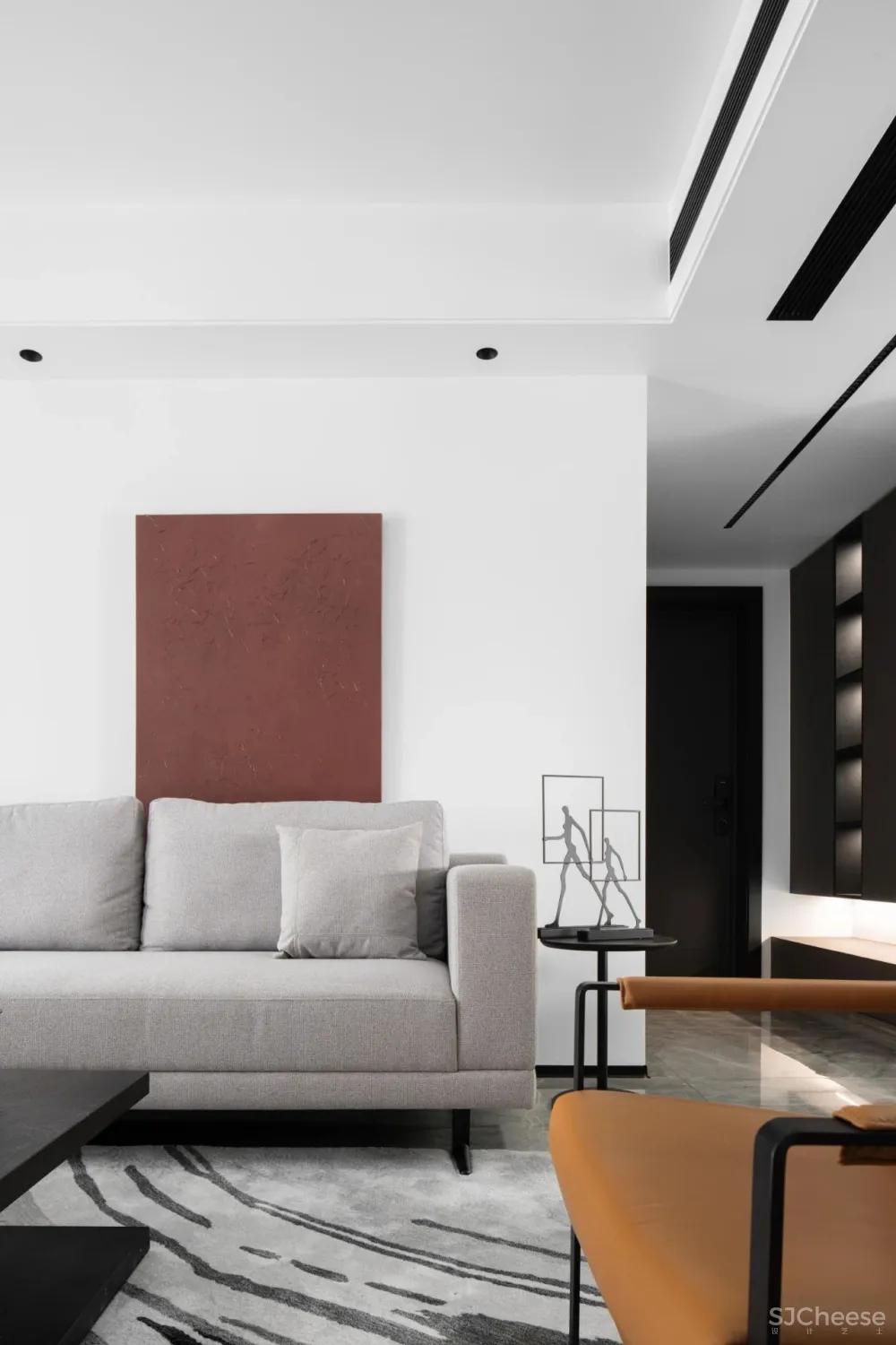 140㎡意式私宅，极简让空间更分明 徐振海设计