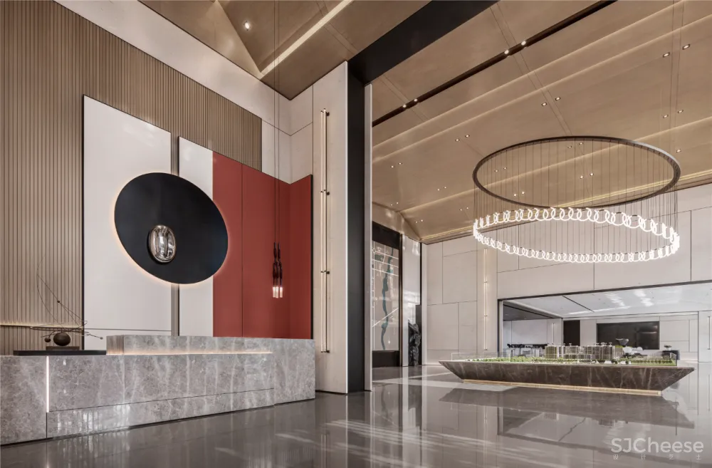 羽果设计新作:老工业城市美学风格的售楼处