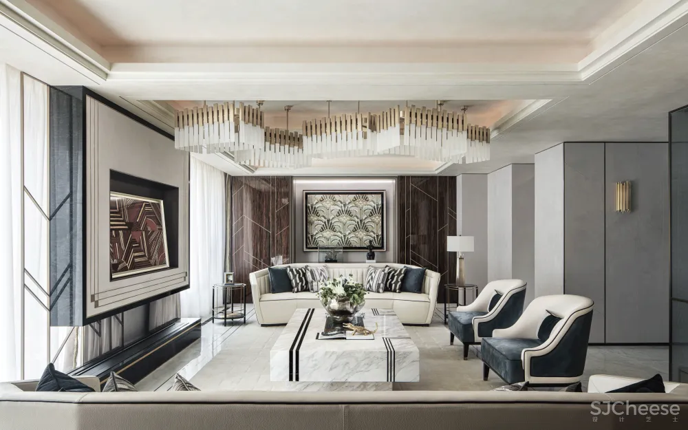 这才是顶级豪宅设计正确的打开方式，打造永不过时的优雅奢华！