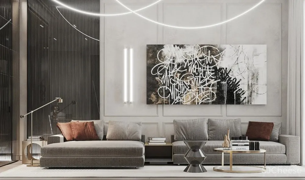 ON Design丨轻奢气质，一半是设计，一半是艺术!