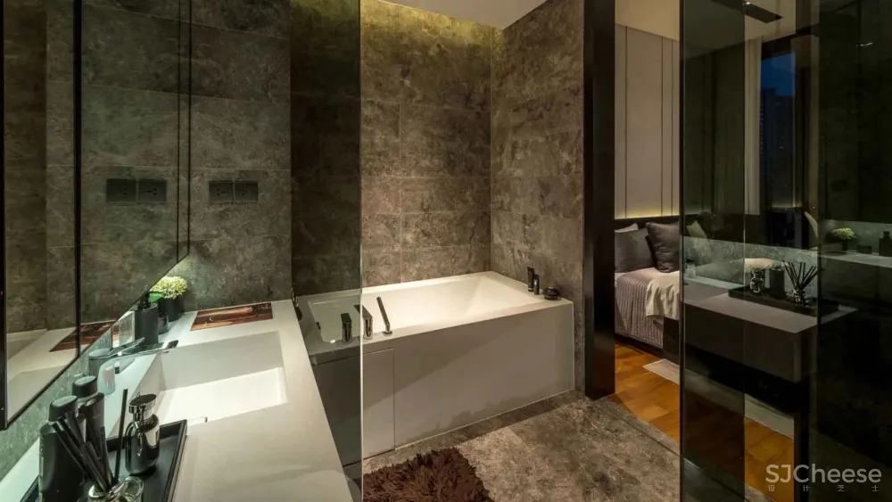 SCDA曾仕乾新作 曼谷泰颐「悦榕轩」六星级超豪华公寓 实景 效果图 平面图