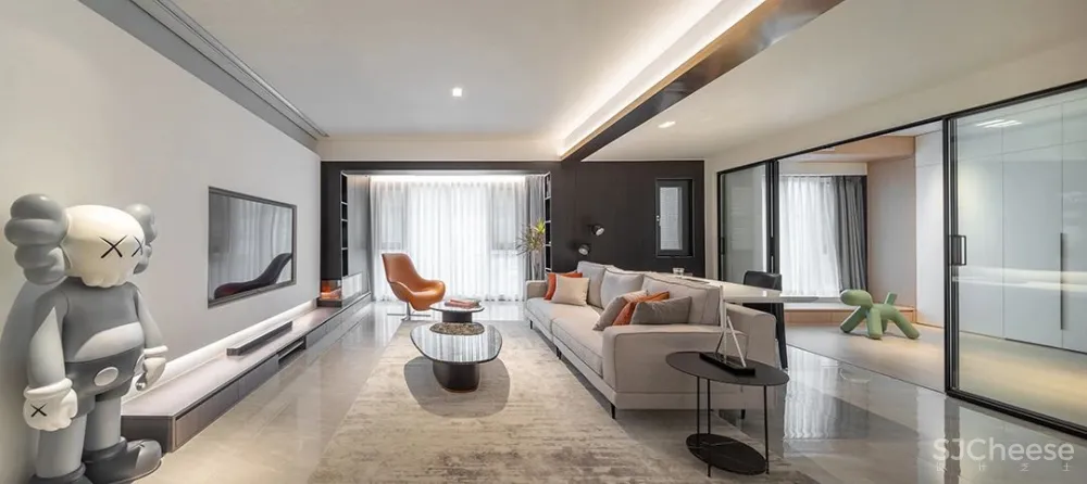 110㎡ 设计师之家,极简生活!