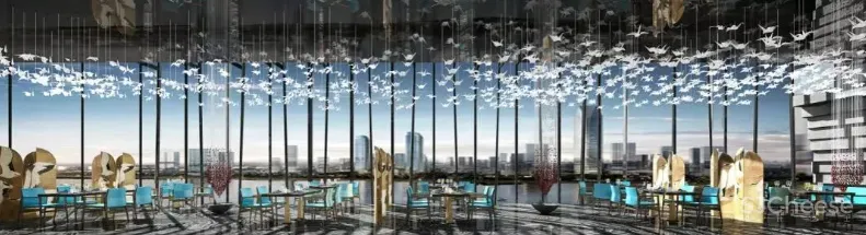 华创组·新作丨楚韵·江上荟餐厅设计