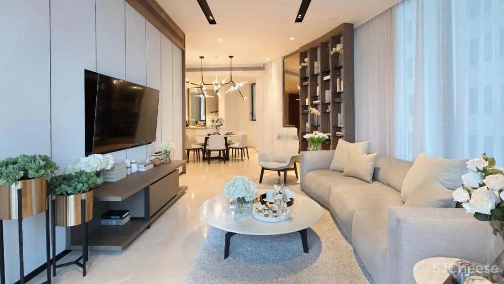 SCDA曾仕乾新作 曼谷泰颐「悦榕轩」六星级超豪华公寓 实景 效果图 平面图