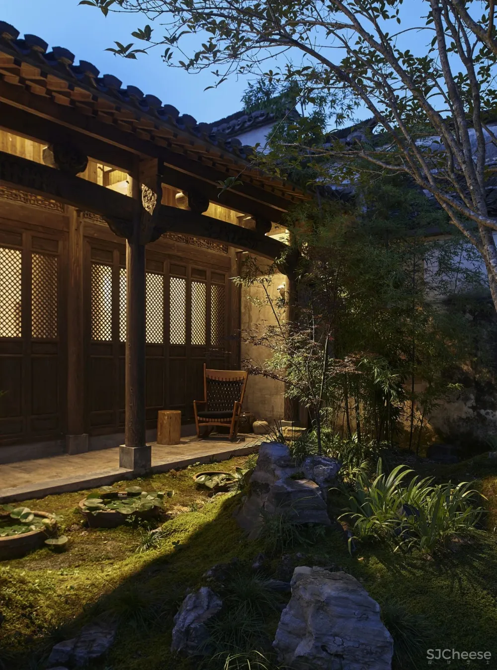 竹间设计：西递度假区