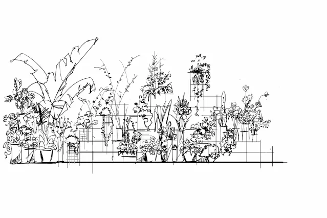 SWS 作品 停靠在青岛小镇上的四季花房:青岛西海岸云中花社咖啡馆