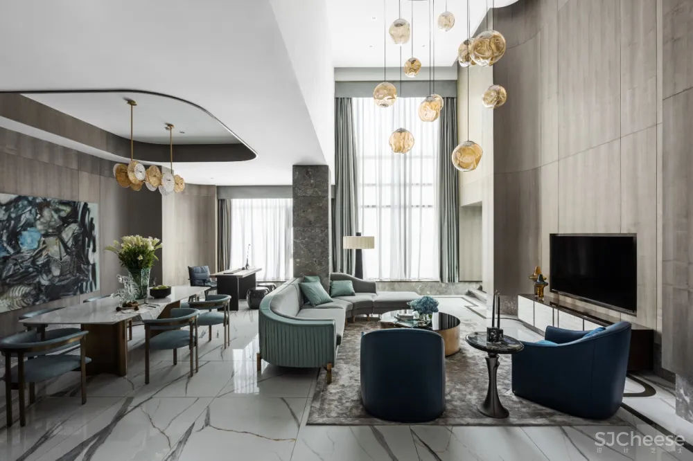 蔚蓝之巅---海洋系天际豪宅