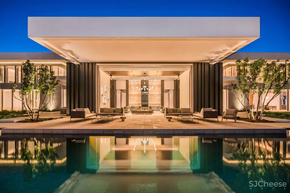 3100㎡的大宅设计,尺度够大才能真正奢华