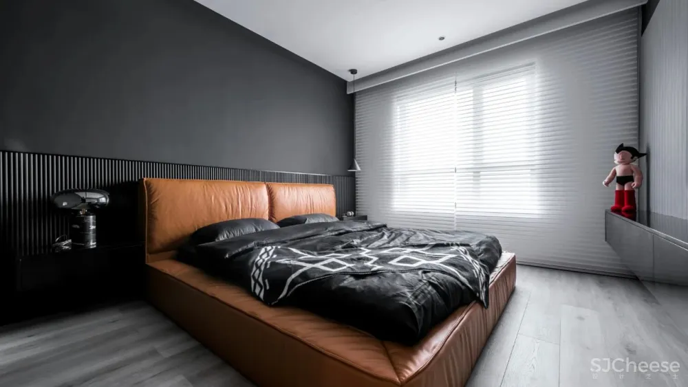 120㎡质感简约私宅,谁说黑色沉闷又压抑?