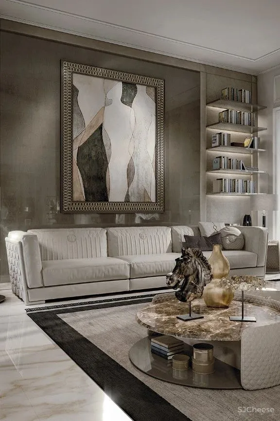 高级灰的豪宅设计，竟如此惊艳！