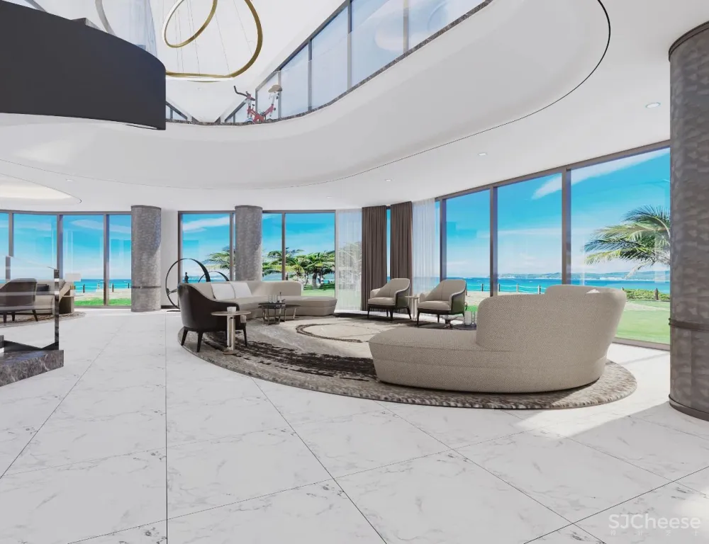 东元设计 太平洋优美弧线上的大宅,以简为美,以质为雅!