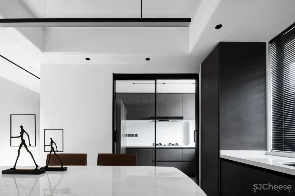 140㎡意式私宅，极简让空间更分明 徐振海设计