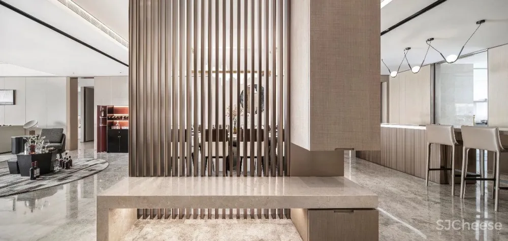 柯翊设计│ 绍兴源盛·云锦中心大平层样板间