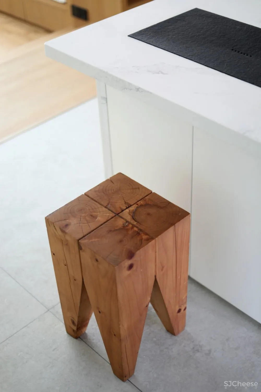 黑白木设计 极简纯白,回归自然!