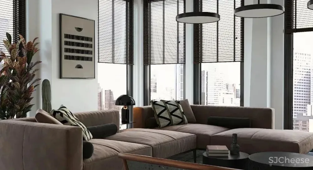 木质“巧克力”色住宅,大气有格调的质感空间!