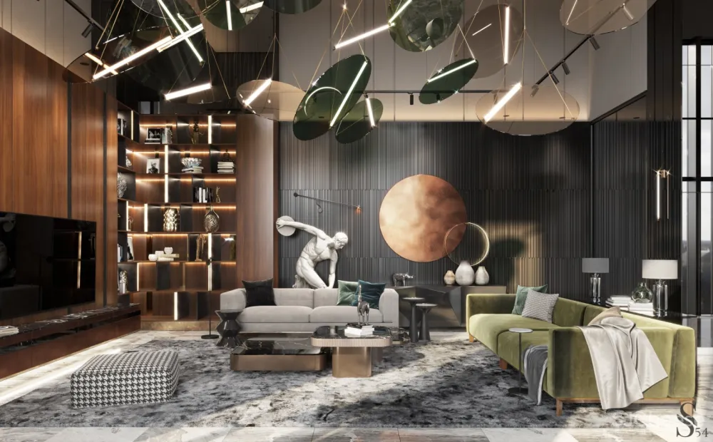 «首都塔»住宅区的公寓