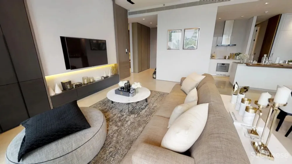 SCDA曾仕乾新作 曼谷泰颐「悦榕轩」六星级超豪华公寓 实景 效果图 平面图