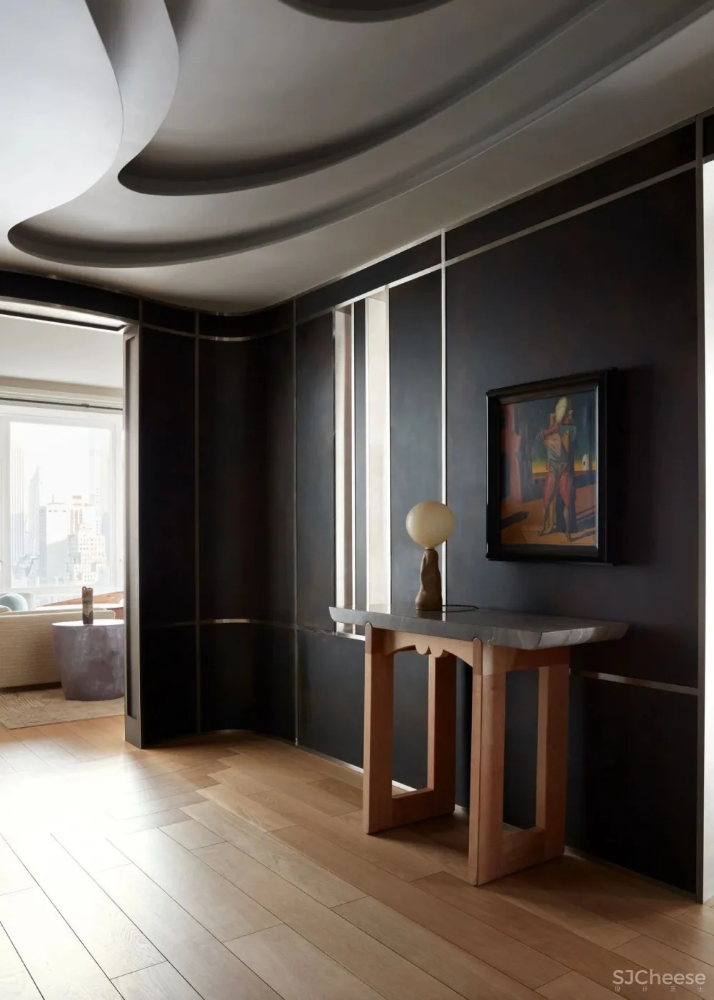 2 个现代公寓,富有质感的软装设计够惊艳