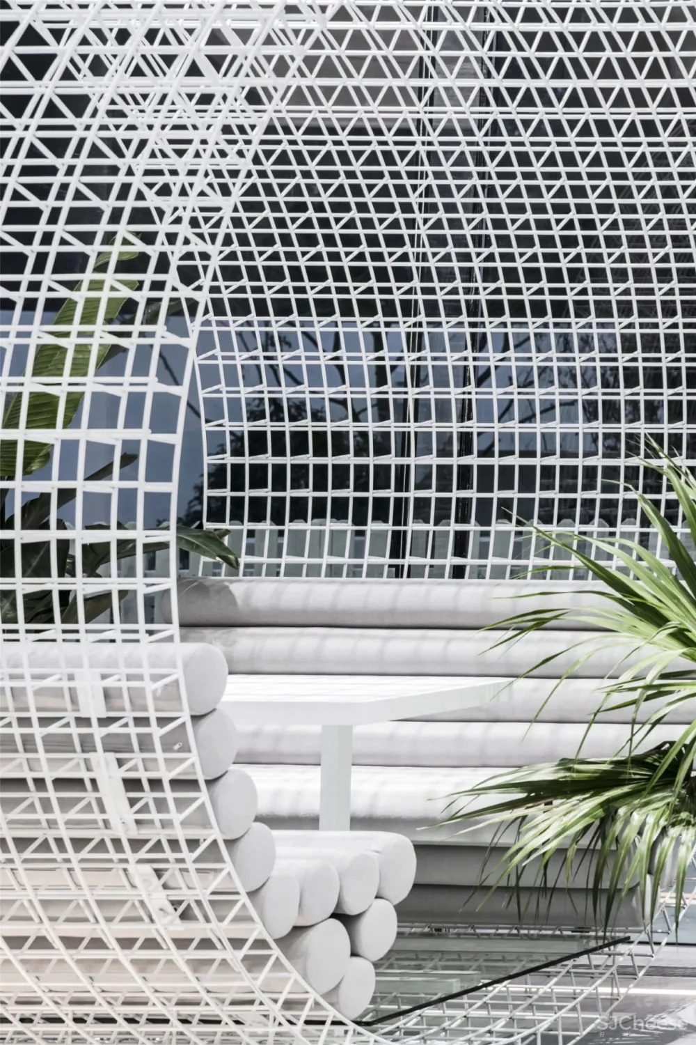 SWS 作品 停靠在青岛小镇上的四季花房:青岛西海岸云中花社咖啡馆