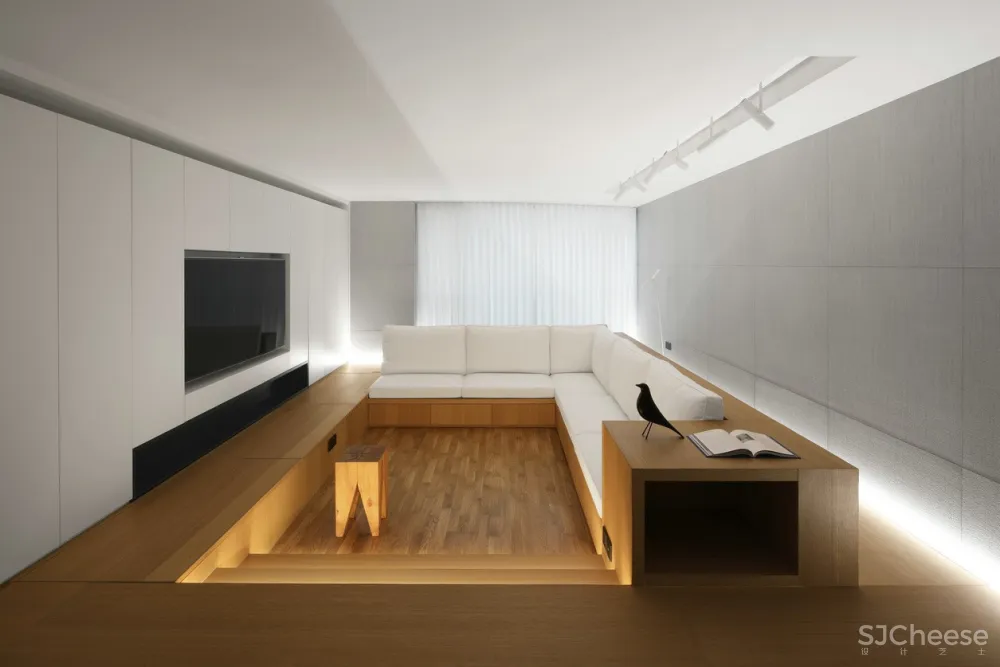 黑白木设计 极简纯白,回归自然!