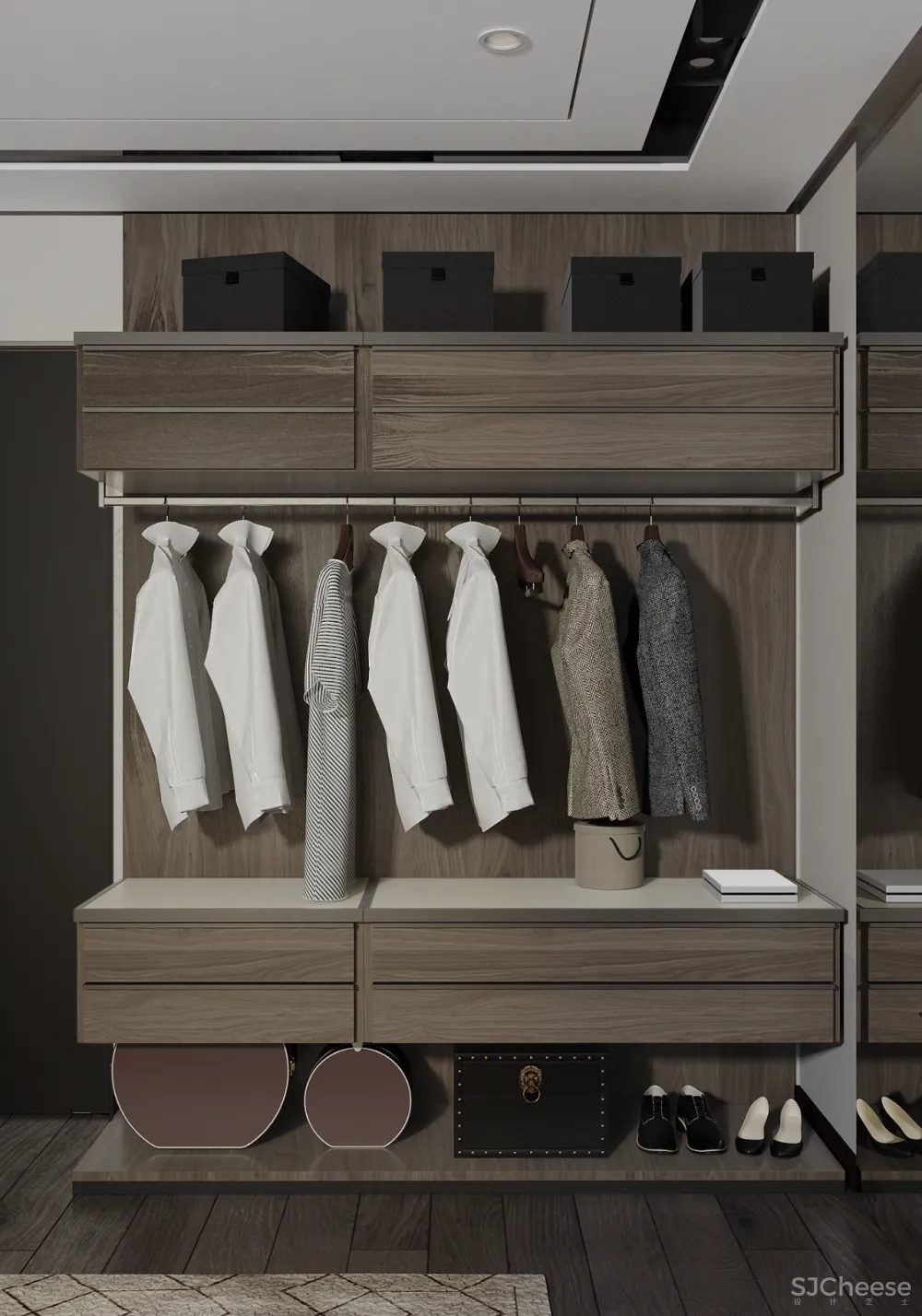 305㎡现代顶层复式,豪宅的正确打开方式!